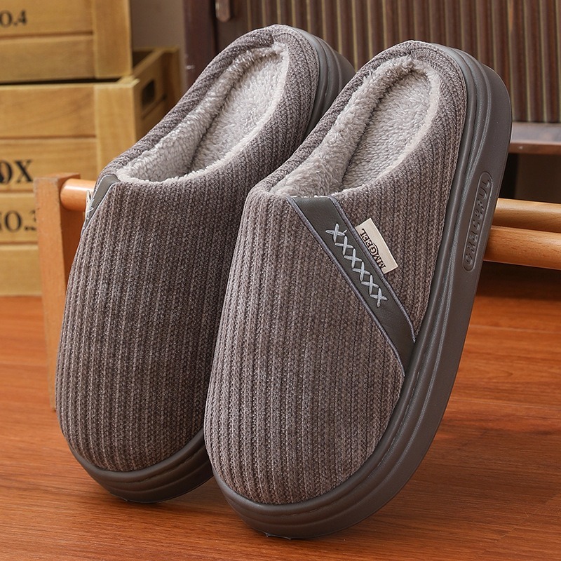 Men Shoes Elegant - الشتاء المرأة النعال المنزل أفخم الفاخرة