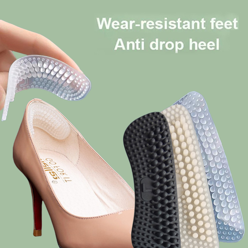 Men'S Shoes Grip - ترقية ملصقات كعب سيليكون الكعوب السيطرة