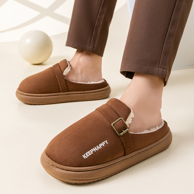Men'S Shoes Grip - شبشب منزل النساء شتاء دافئ غامض