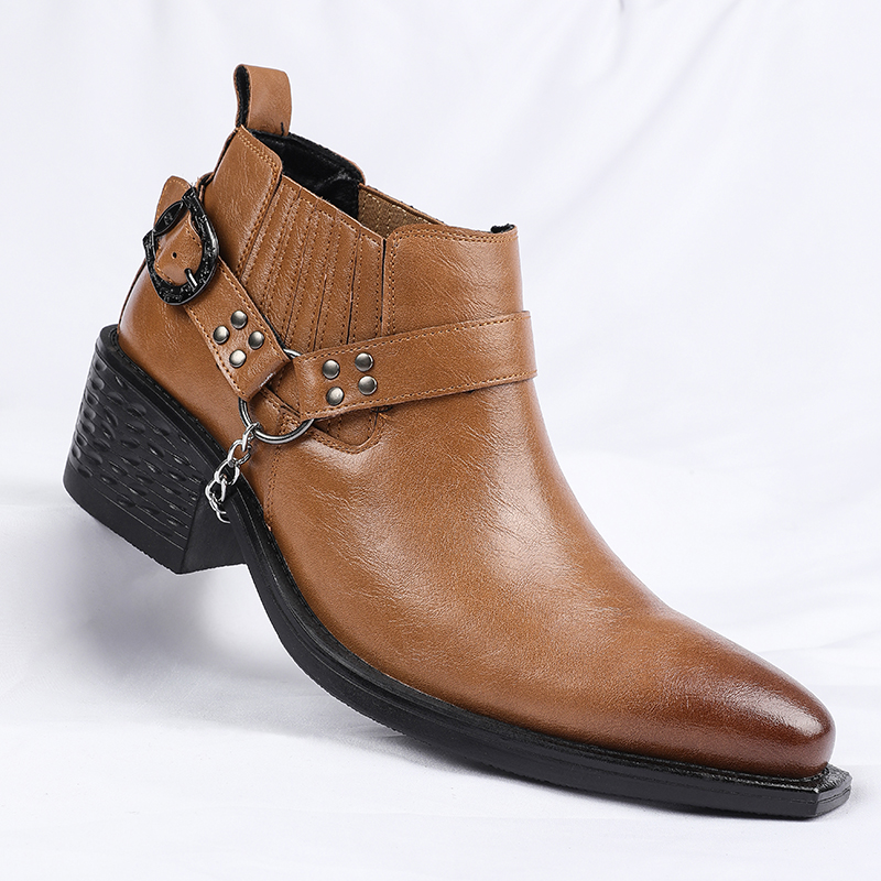 Men Shoes For Wedding - أحذية رجالية جديدة من جلد البقر