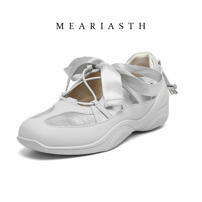 Boat Shoe Leather - أحذية نسائية بكعب منخفض لربيع وخريف