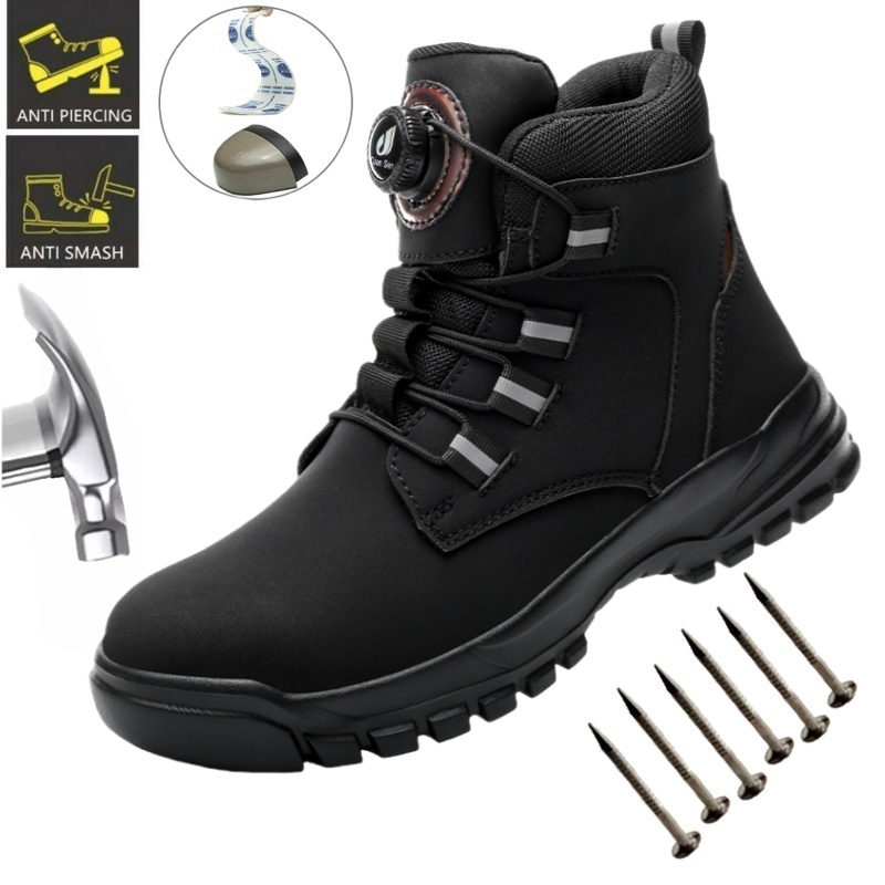 Men'S Shoes Non Slip - أحذية أمان للرجال بمشبك دوار، أحذية