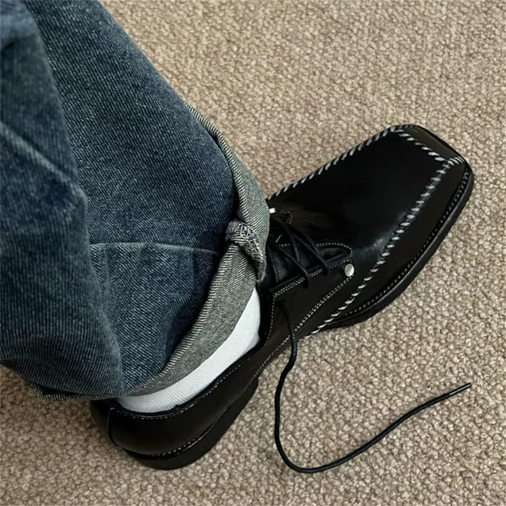 Men Shoes For Wedding - أحذية ديربي رجالية بتصميم بريطاني، بمقدمة