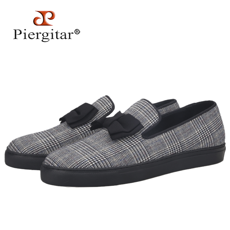 Boat Shoe Leather - أحذية بيرجيتار ويلش ذات النسيج المربعات