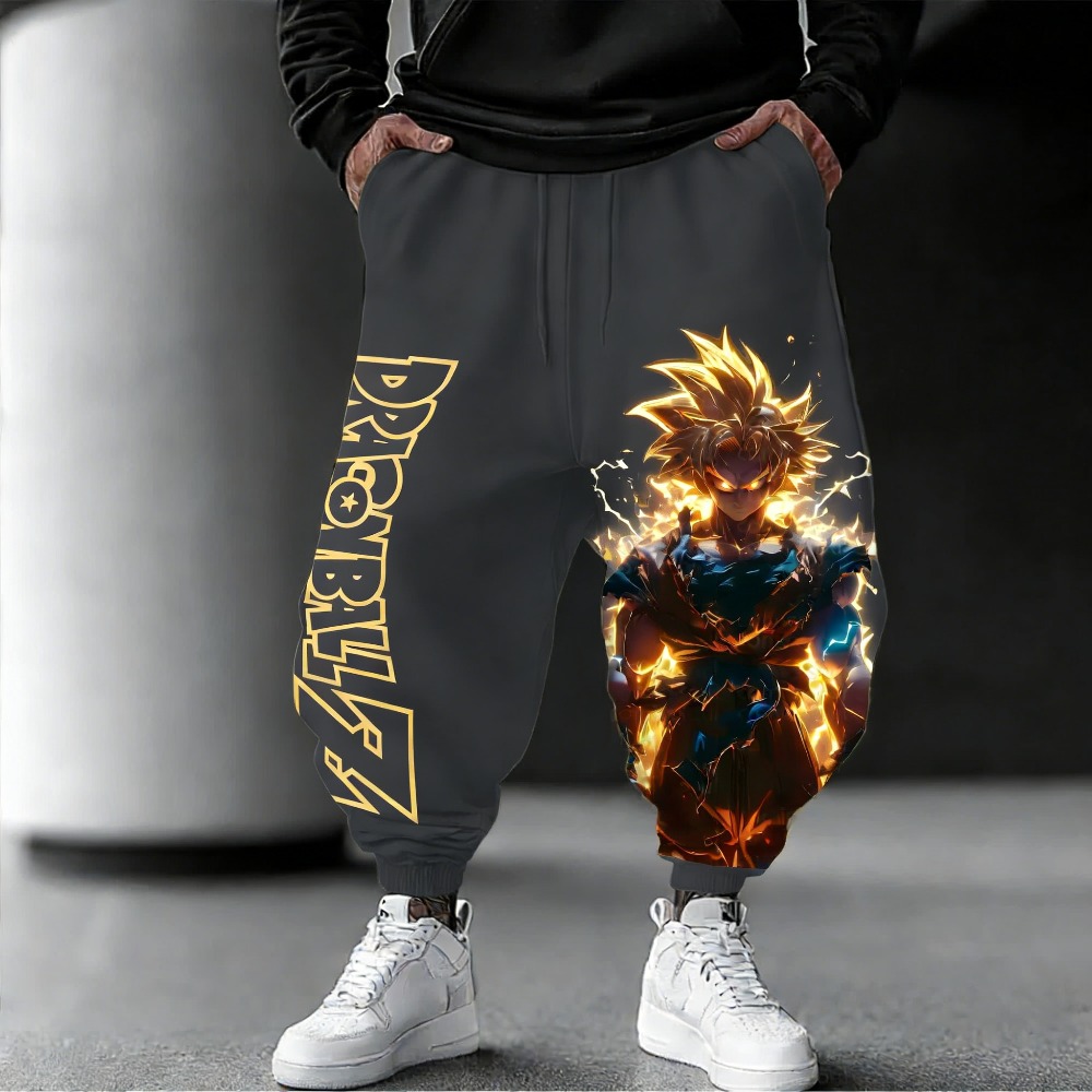 Men Shoes Joggers - بنطلون رياضي بطباعة ثلاثية الأبعاد لشخصية