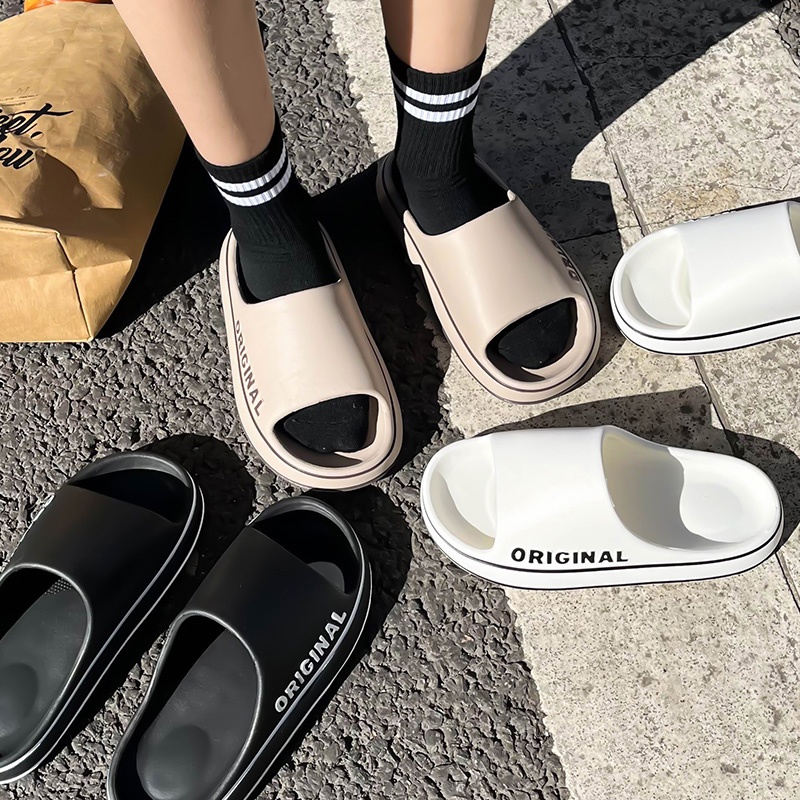 Men'S Shoes To Women'S Size - رجل سميك وحيد الحمام الداخلي المضادة