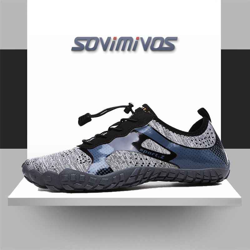 Men'S Shoes Vibram - جديد للجنسين أحذية رياضية للماء البرتقال