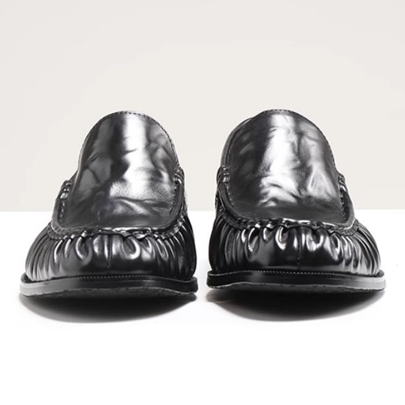 أحذية جلدية رجالية ناعمة بدون  - مراجعة Men'S Shoes Grip وسعره
