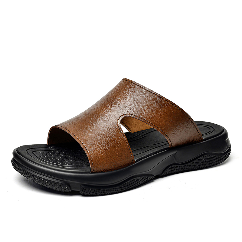 صنادل جلدية للرجال بنعل سميك م - مراجعة Men'S Shoes Hey Dude وسعره