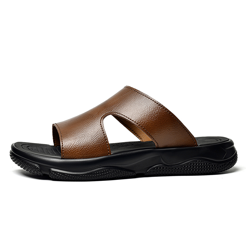 صنادل جلدية للرجال بنعل سميك م - مراجعة Men'S Shoes Hey Dude وسعره