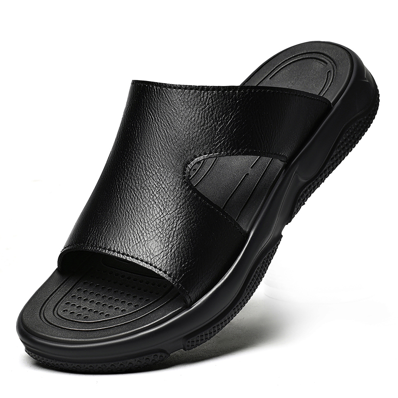 صنادل جلدية للرجال بنعل سميك م - مراجعة Men'S Shoes Hey Dude وسعره