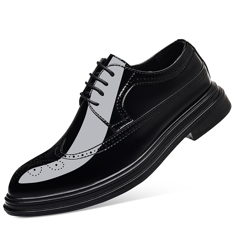 أحذية رجالية رسمية من الجلد ال - مراجعة Men Shoes For Wedding وسعره