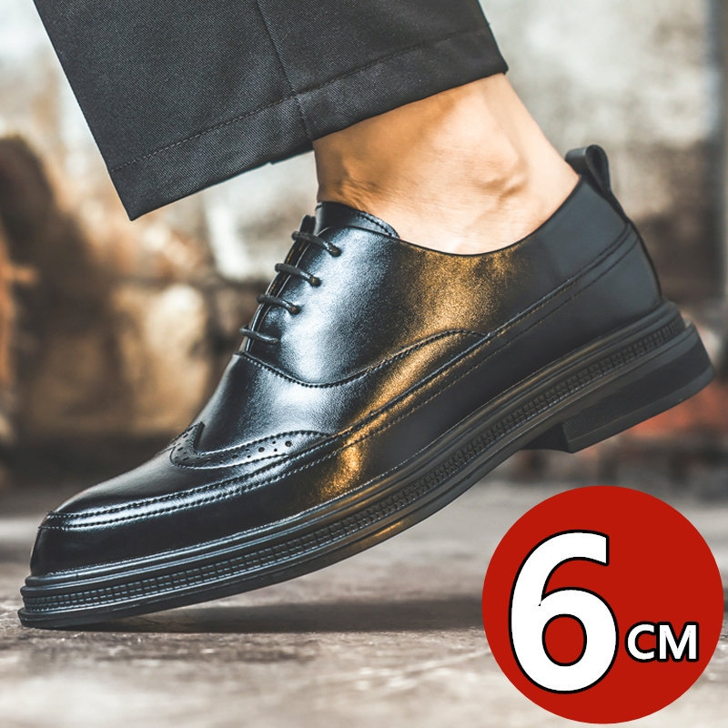 أحذية رجالية جلدية لزيادة الطو - مراجعة Men Shoes For Wedding وسعره