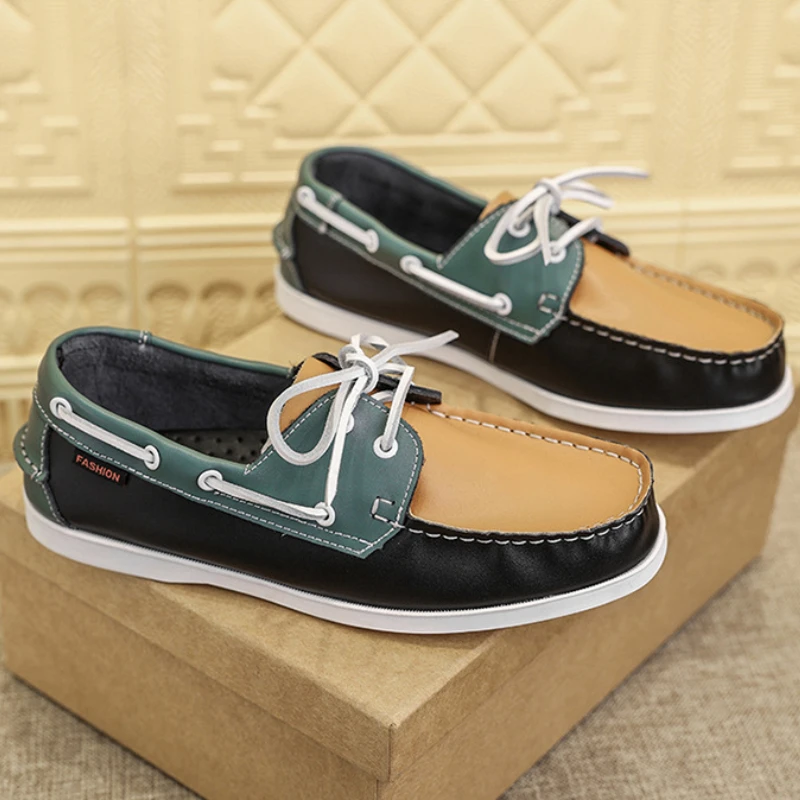 حقيقية أحذية جلدية بدون كعب فا - مراجعة Boat Shoe Leather وسعره