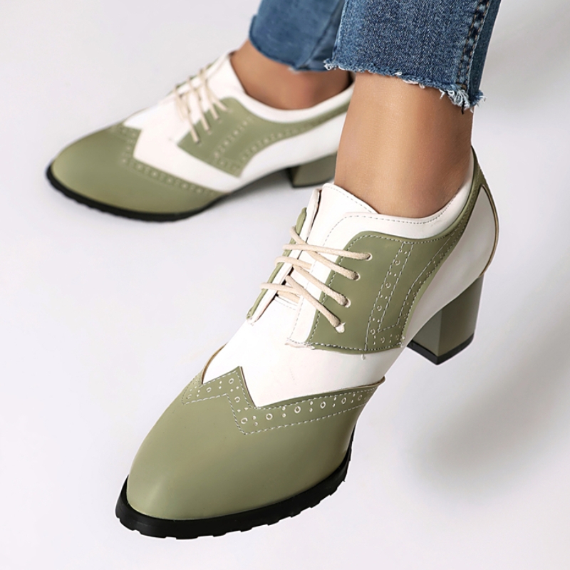 أحذية نسائية أنيقة بكعب منخفض  - مراجعة Men Shoes Elegant وسعره