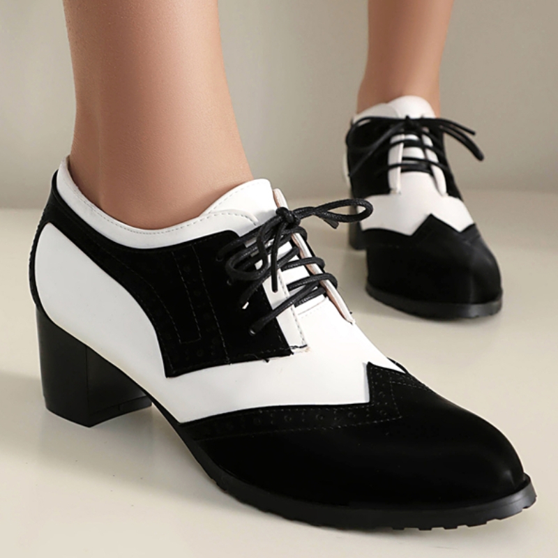 أحذية نسائية أنيقة بكعب منخفض  - مراجعة Men Shoes Elegant وسعره