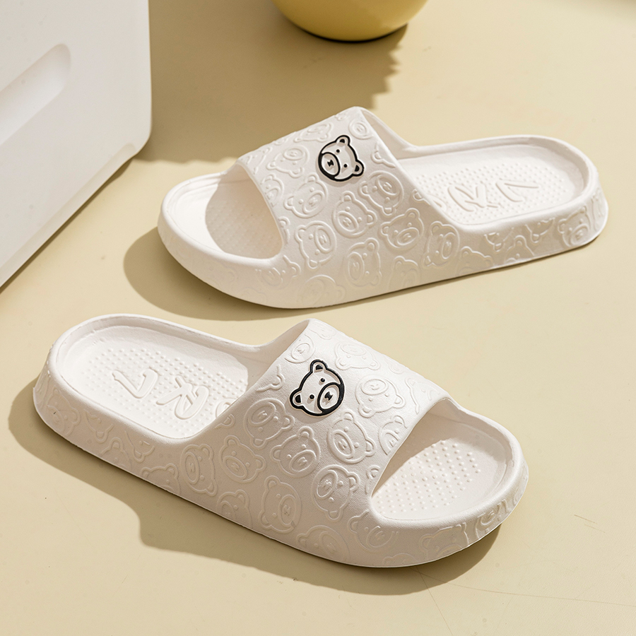 شباشب نسائية بتصميم دب لطيف، ص - مراجعة Men'S Shoes To Women'S Size وسعره