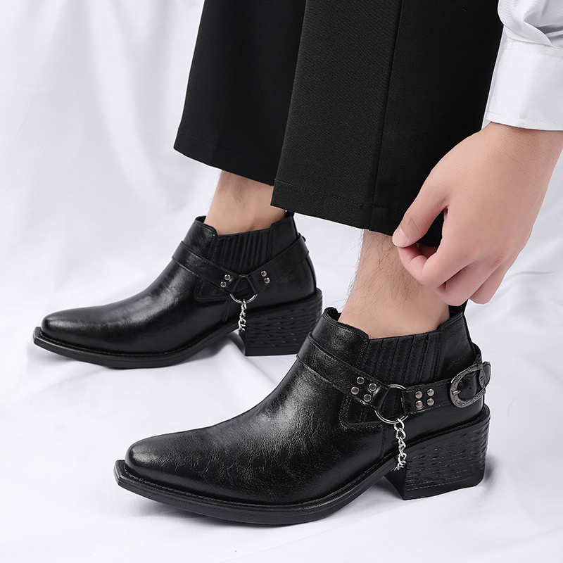 أحذية رجالية جديدة من جلد البق - مراجعة Men Shoes For Wedding وسعره