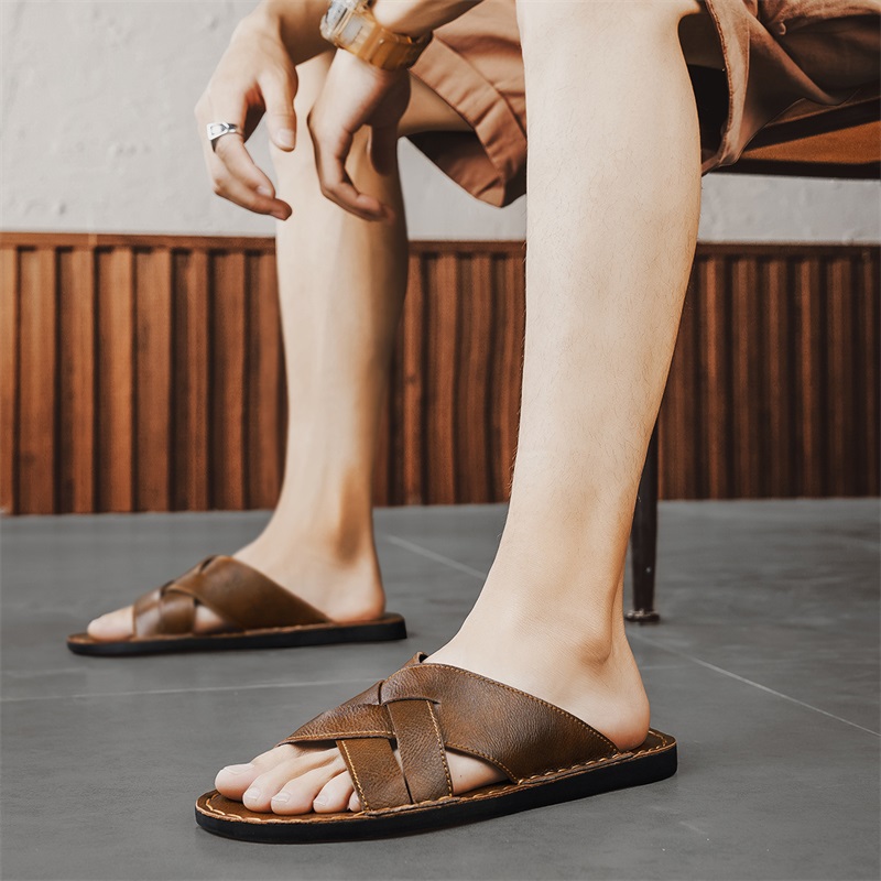 صنادل رجالية كاجوال من الجلد ا - مراجعة Men'S Shoes Hey Dude وسعره