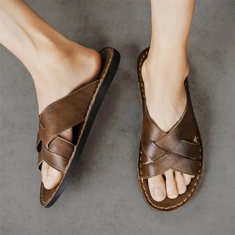 صنادل رجالية كاجوال من الجلد ا - مراجعة Men'S Shoes Hey Dude وسعره