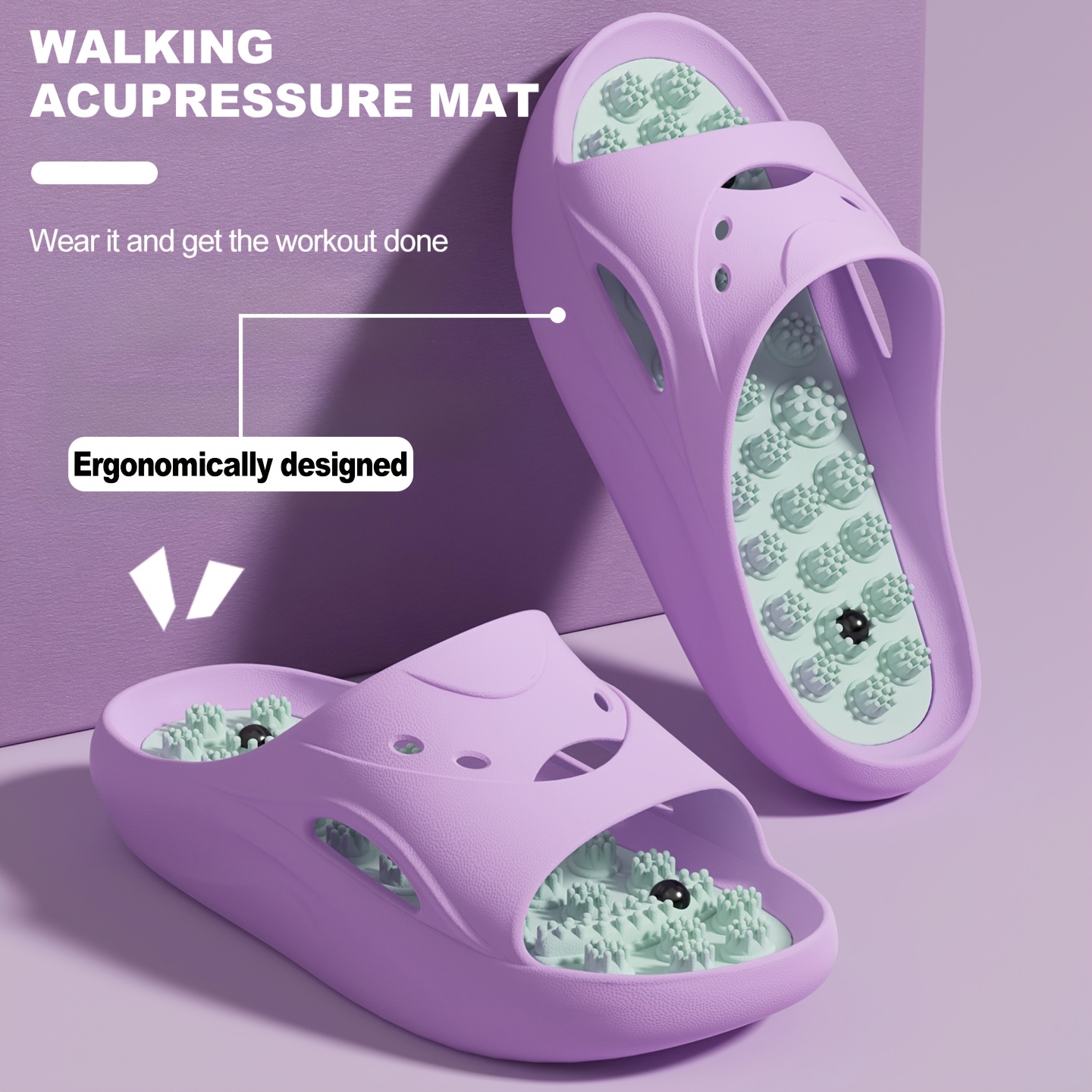 شباشب تدليك للرجال والنساء من  - مراجعة Men'S Shoes To Women'S Size وسعره