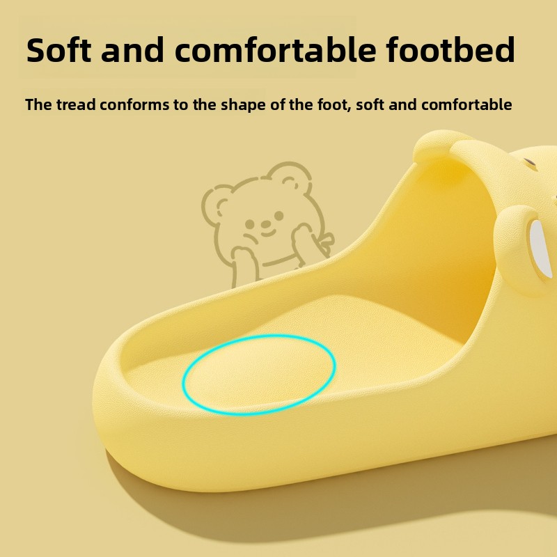 شباشب منزلية للجنسين بتصميم دب - مراجعة Men'S Shoes Non Slip وسعره