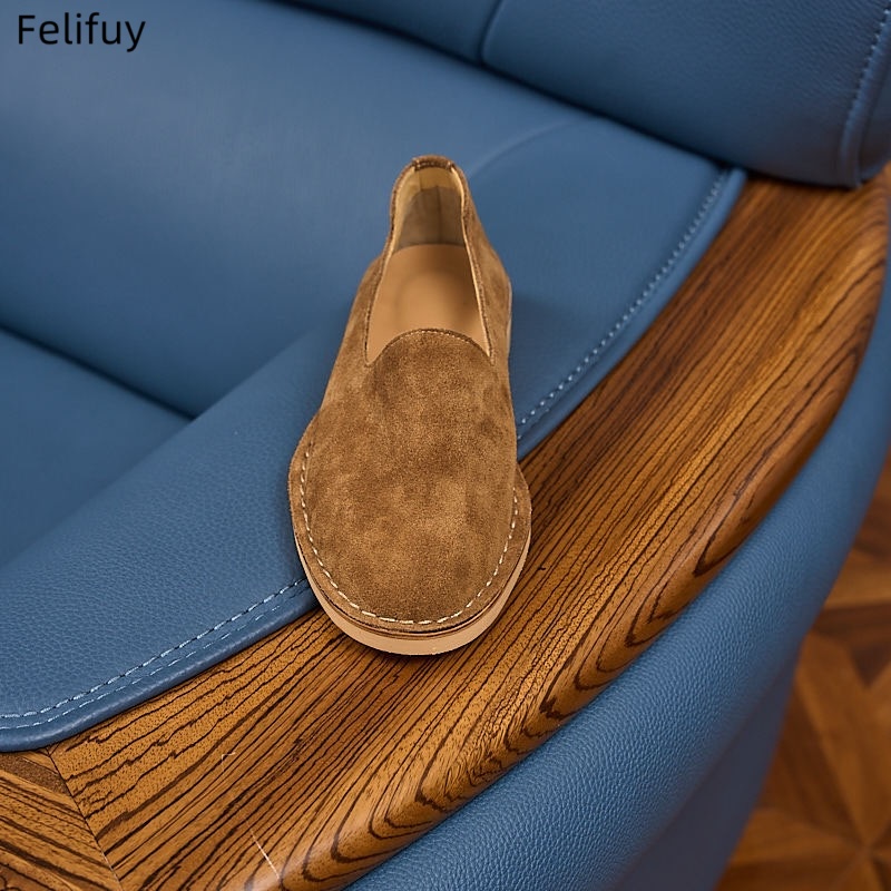 أحذية رجالية فاخرة من جلد البق - مراجعة Boat Shoe Leather وسعره