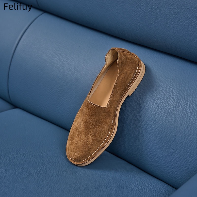 أحذية رجالية فاخرة من جلد البق - مراجعة Boat Shoe Leather وسعره