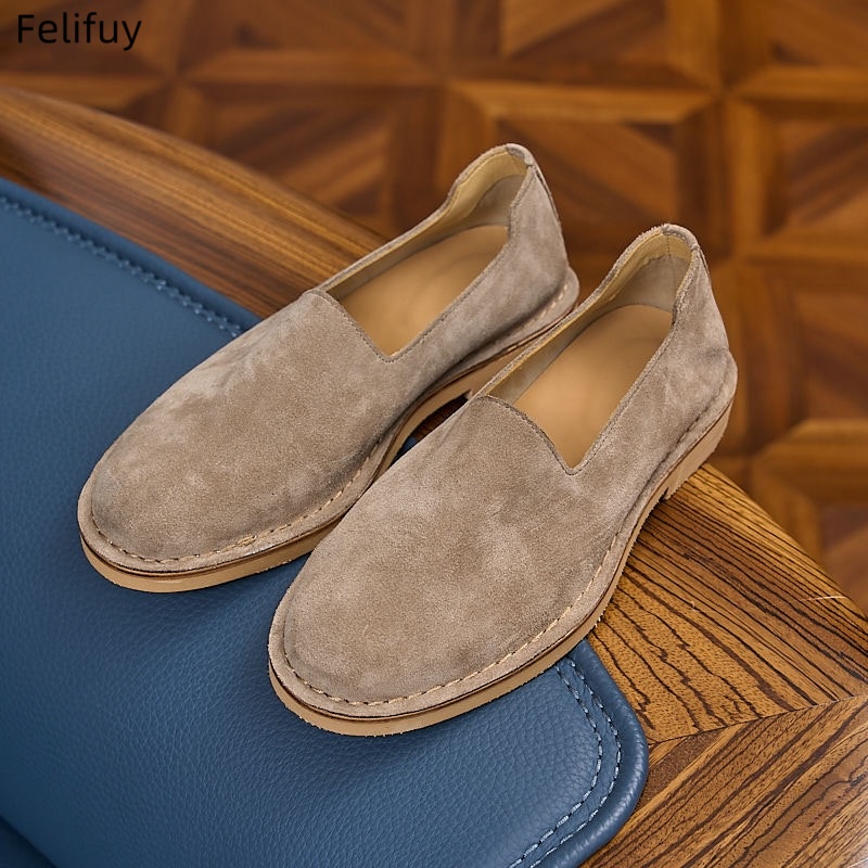 أحذية رجالية فاخرة من جلد البق - مراجعة Boat Shoe Leather وسعره