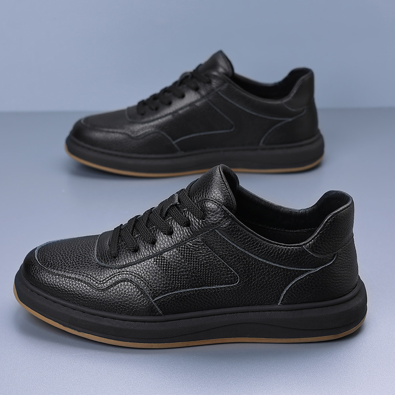 أحذية رجالية كاجوال من الجلد ا - مراجعة Boat Shoe Leather وسعره