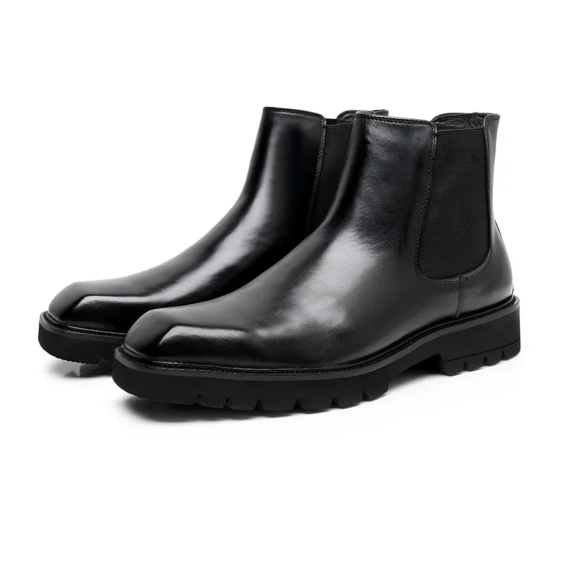 حذاء رجالي أنيق من الجلد الطبي - مراجعة Men Shoes Elegant وسعره