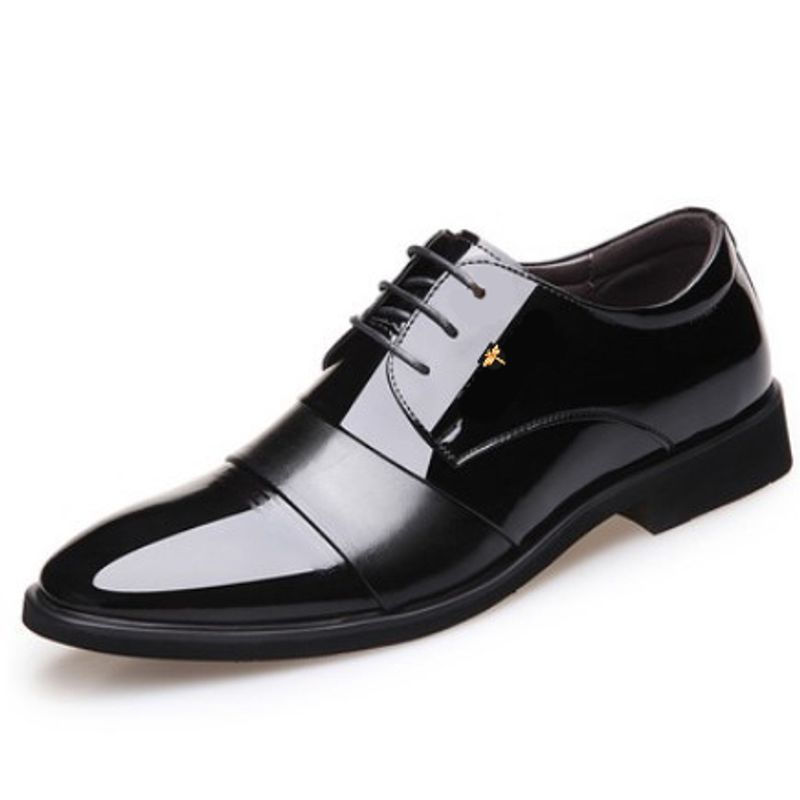 أحذية رجالية رسمية جلدية بمقدم - مراجعة Men Shoes Formal وسعره