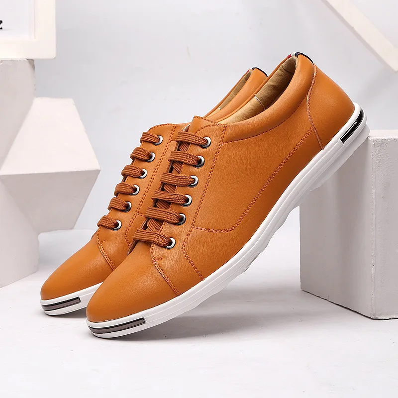 الرجال Size38-48 عارضة تنفس ال - مراجعة Boat Shoe Leather وسعره