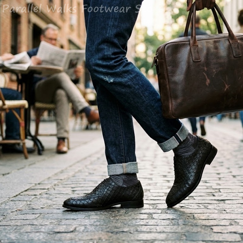 أحذية أكسفورد رجالية رسمية من  - مراجعة Men Shoes For Wedding وسعره