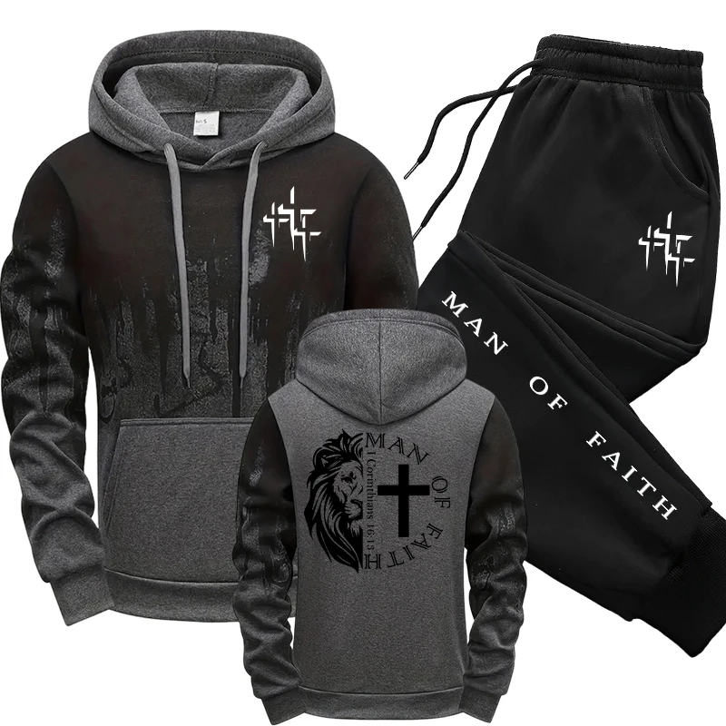 طقم رجالي بنمط Man of Faith يت - مراجعة Men Shoes Joggers وسعره