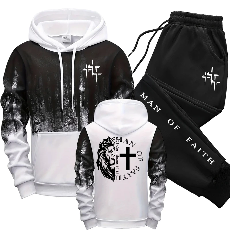 طقم رجالي بنمط Man of Faith يت - مراجعة Men Shoes Joggers وسعره