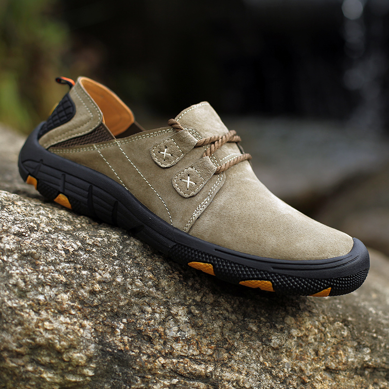 جديد حذاء رجالي كاجوال حجم كبي - مراجعة Boat Shoe Leather وسعره
