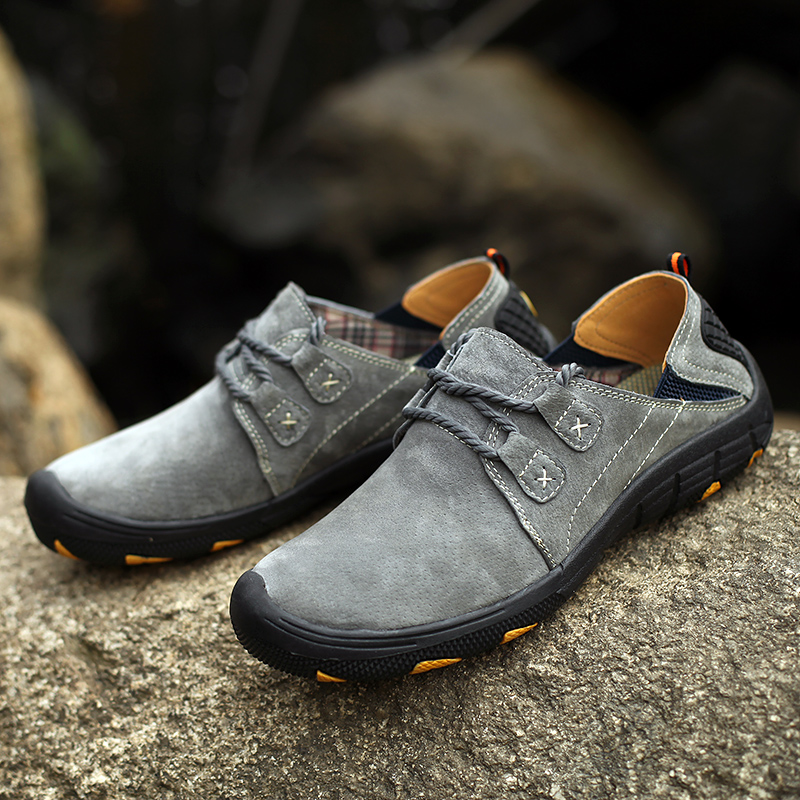 جديد حذاء رجالي كاجوال حجم كبي - مراجعة Boat Shoe Leather وسعره