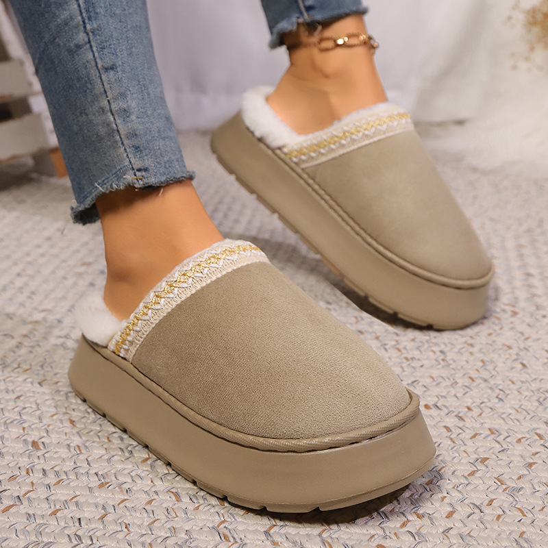 المنزل النعال النساء شتاء دافئ - مراجعة Men'S Shoes Grip وسعره