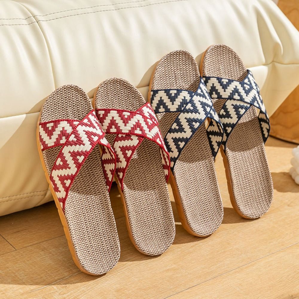 شباشب كتان عصرية بنمط عرقي، صن - مراجعة Men'S Shoes Non Slip وسعره